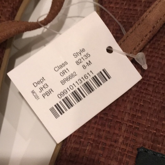 J Crew Sandals NWT Size 8 "Tatami" Style - Picture 6 of 10